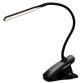 Lampe de lecture LED rechargeable 'LEDCLIP', noir