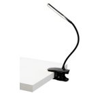 Lampe de lecture LED rechargeable 'LEDCLIP', noir