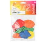 Ballon de baudruche 'Happy Birthday', assorti
