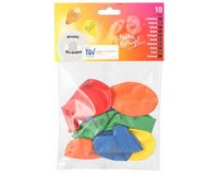 Ballon de baudruche 'Happy Birthday', assorti