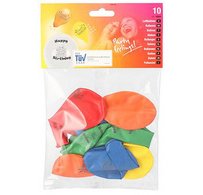 Ballon de baudruche 'Happy Birthday', assorti