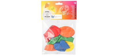 Ballon de baudruche 'Happy Birthday', assorti