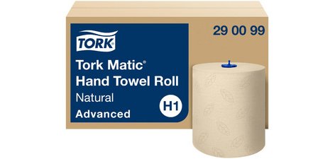 TORK Matic Rouleau d'essuie-mains, 2 couches, 150 m, naturel