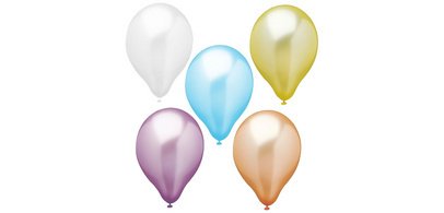 Luftballon 'Perlmutt', gemischt