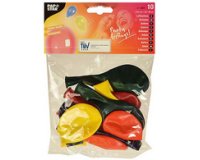 Ballon de baudruche 'Crystal', couleurs assorties