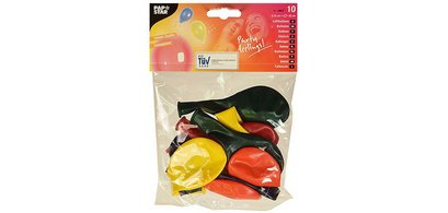 Ballon de baudruche 'Crystal', couleurs assorties