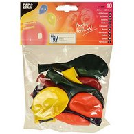 Ballon de baudruche 'Crystal', couleurs assorties