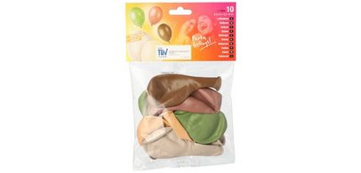 Ballon de baudruche 'Naturals', couleurs assorties