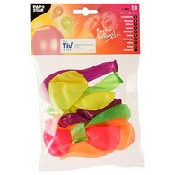Ballon de baudruche 'Fluo', assorti