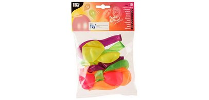 Ballonnen 'Fluo', assortiment