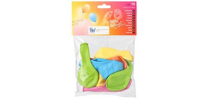 Ballon de baudruche 'Pastel', couleurs assorties