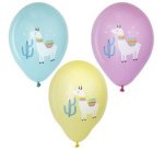 Ballon de baudruche 'Lama', couleurs assorties