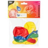 Ballon de baudruche '2', rond, assorti