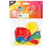 Ballon '1', rond, geassorteerde kleuren