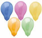 Ballon de baudruche 'Trend', couleurs assorties