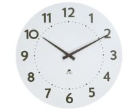 Horloge murale 'HORMILENA 55', montre à quartz, blanc