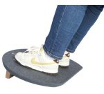 Repose-pieds 'MHFEETPET', en PET 100% recyclé, gris