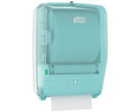 TORK Distributeur d'essuie-mains PERFORMANCE, turquoise