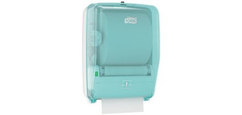 TORK Distributeur d'essuie-mains PERFORMANCE, turquoise