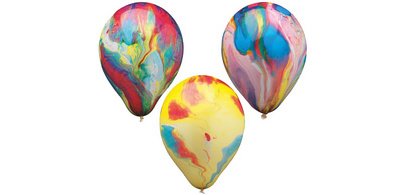 Ballon de baudruche 'Multicolour', diamètre: 220 mm