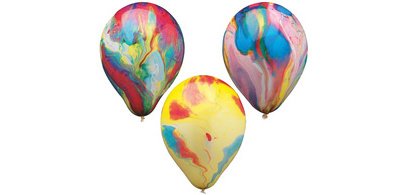 Ballon de baudruche 'Multicolour', diamètre: 220 mm