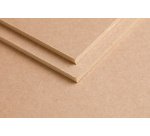 Carton Mousse Kraft 5 feuilles 50x65cm 5mm - Brun