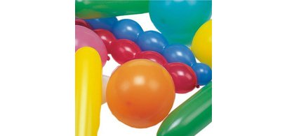 Ballon de baudruche XXL, formes & couleurs assorties