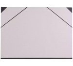 Carton à dessin Brut à élastiques 52x72cm - Gris