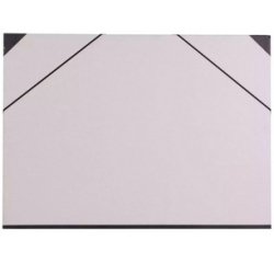 Carton à dessin, 520 x 720 mm, gris