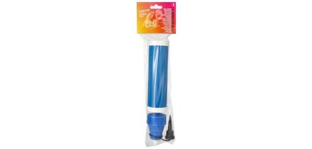 Air pump for balloons, blue