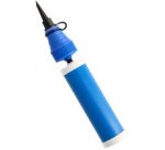 Air pump for balloons, blue