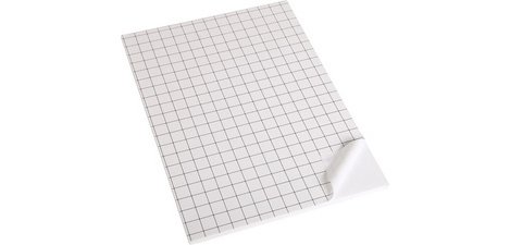 Carton Mousse adhésif 5 feuilles A3 10mm - Blanc