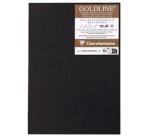 Goldline carnet piqué 20F A4 140g - Noir