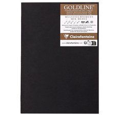 Carnet de dessin GOLDLINE, A4, noir