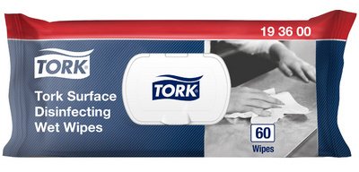 TORK Lingette désinfectante pour surfaces, 180 x 200 mm