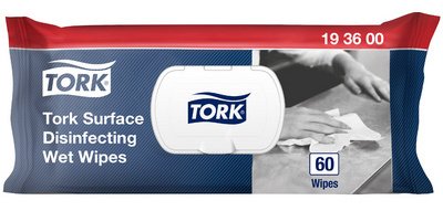 TORK Lingette désinfectante pour surfaces, 180 x 200 mm