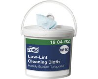 TORK poetsdoek droog multifunctioneel, in een emmerdispenser