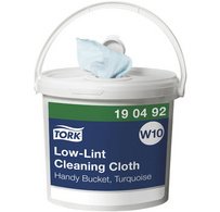TORK poetsdoek droog multifunctioneel, in een emmerdispenser