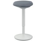 Tabouret assis-debout Ergo Active, assise confort,gris