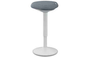 Tabouret assis-debout Ergo Active, assise confort,gris