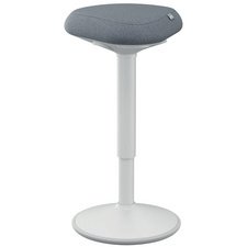 Tabouret assis-debout Ergo Active, assise confort,gris