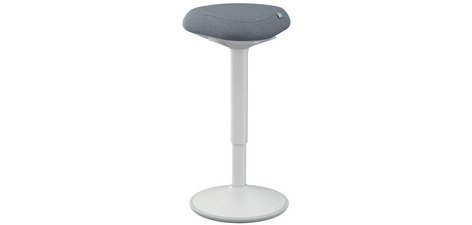 Tabouret assis-debout Ergo Active, assise confort,gris