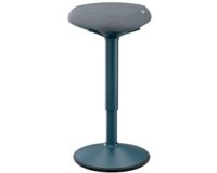 Tabouret assis-debout Ergo Active, assise confort,gris