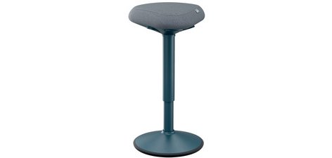 Tabouret assis-debout Ergo Active, assise confort,gris