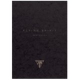 Flying Spirit carnet dos carré 60F 19x25cm 90g - Noir