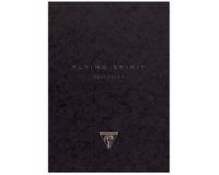 Flying Spirit carnet dos carré 60F 19x25cm 90g - Noir