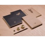 Flying Spirit carnet cousu 50F A6 90g - Kraft brun