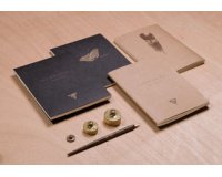 Flying Spirit carnet cousu 50F A6 90g - Kraft brun
