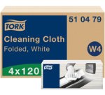 TORK Chiffon de nettoyage tout usage, 415 x 355 mm, blanc