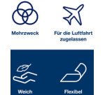 TORK Chiffon de nettoyage tout usage, 415 x 355 mm, blanc